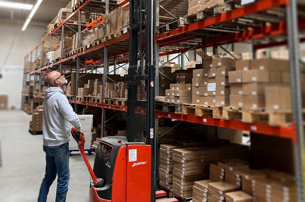 Einlagerung mit der Ameise